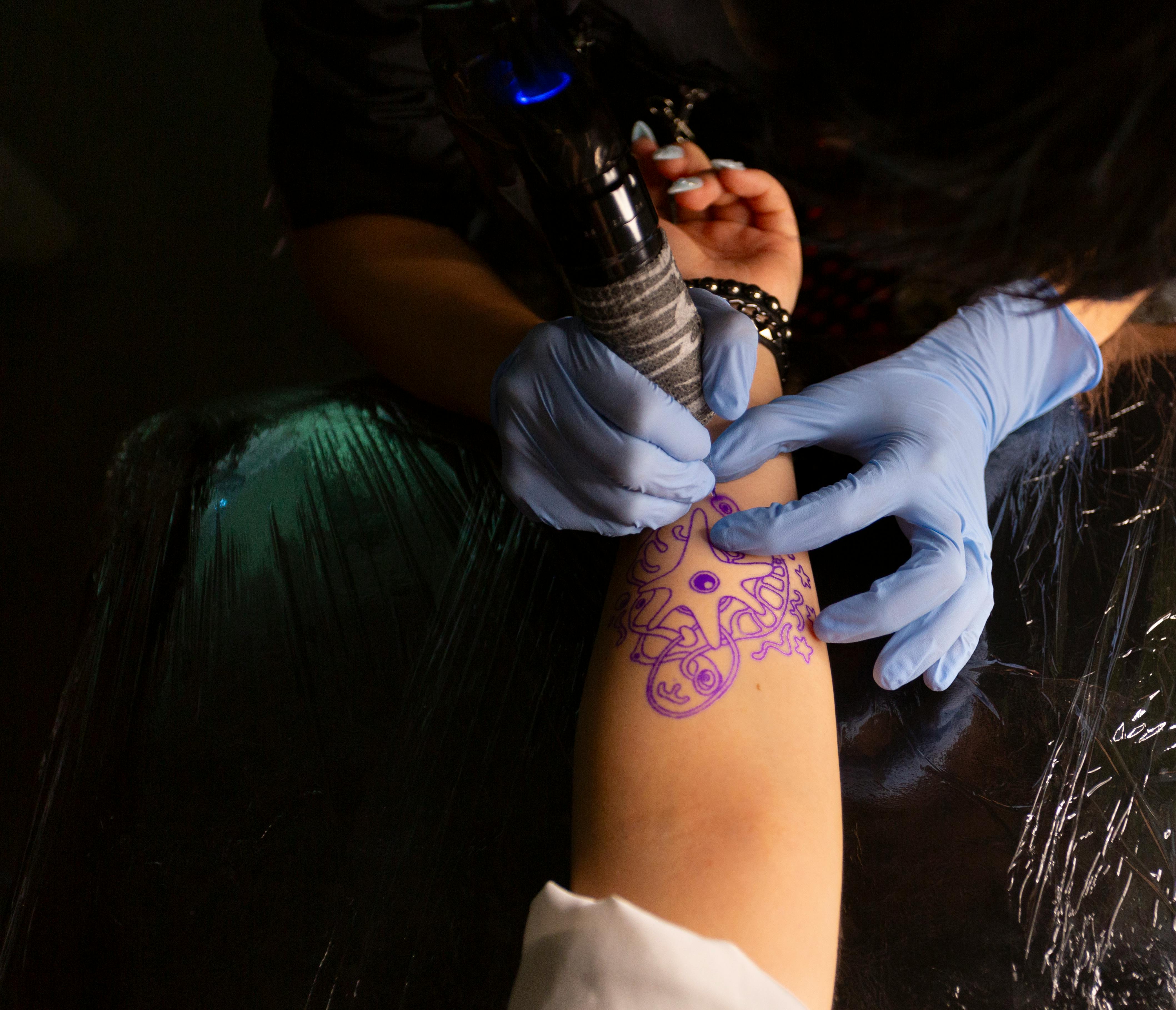 Tattoo studio interiør